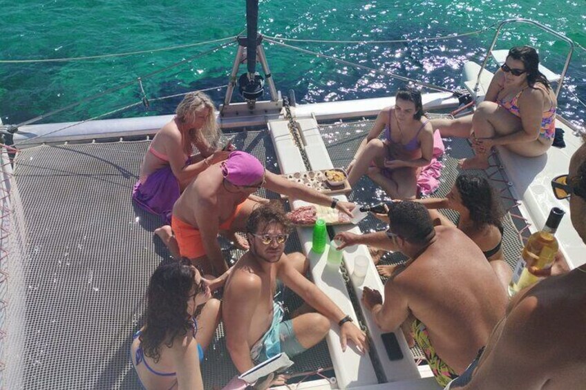 Catamaran tour FROM CANNIGIONE to the Maddalena Archipelago