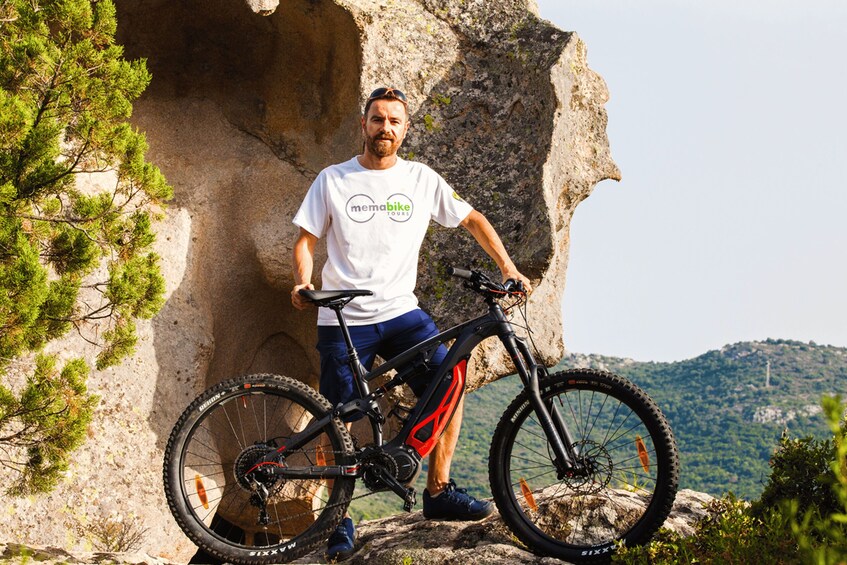 Picture 5 for Activity San Pantaleo: MonteMoro premium e-bike tour Ducati e-bikes