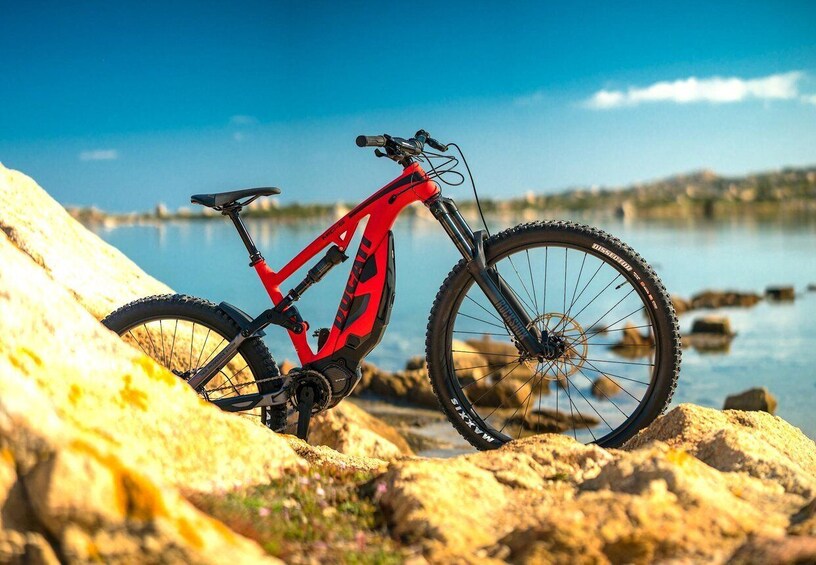 San Pantaleo: MonteMoro premium e-bike tour Ducati e-bikes