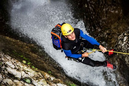 Canyoning Schwarzwasserbach in the Kleinwalsertal