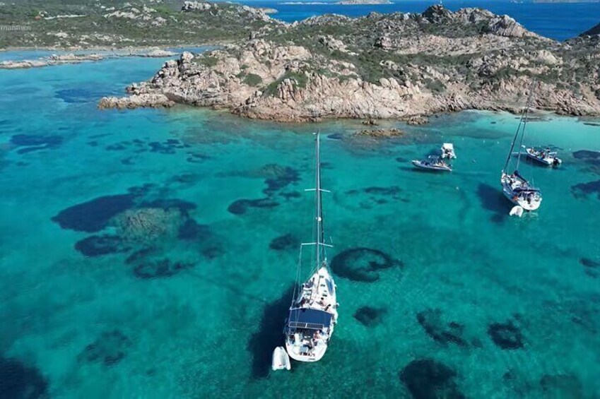 Sailboat tour from PALAU to the Maddalena Archipelago.