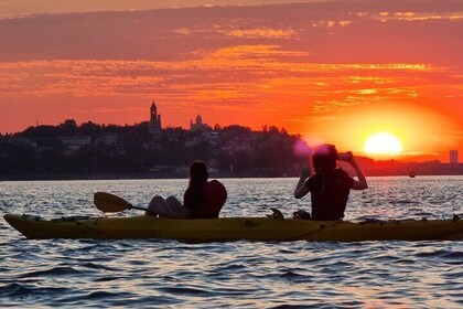 Sunset Kayak Adventure in Belgrade