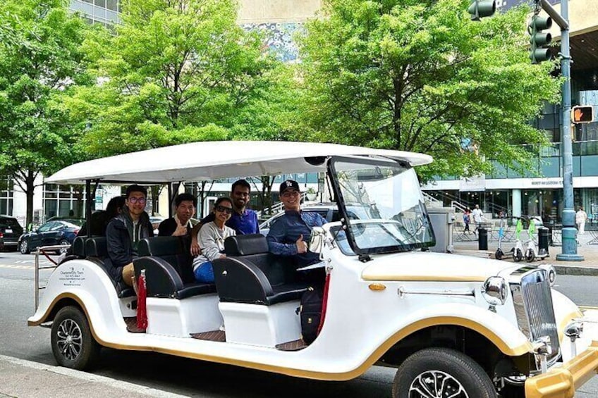 Charlotte Nostalgic City Tour by Unique Classic Vintage Cart