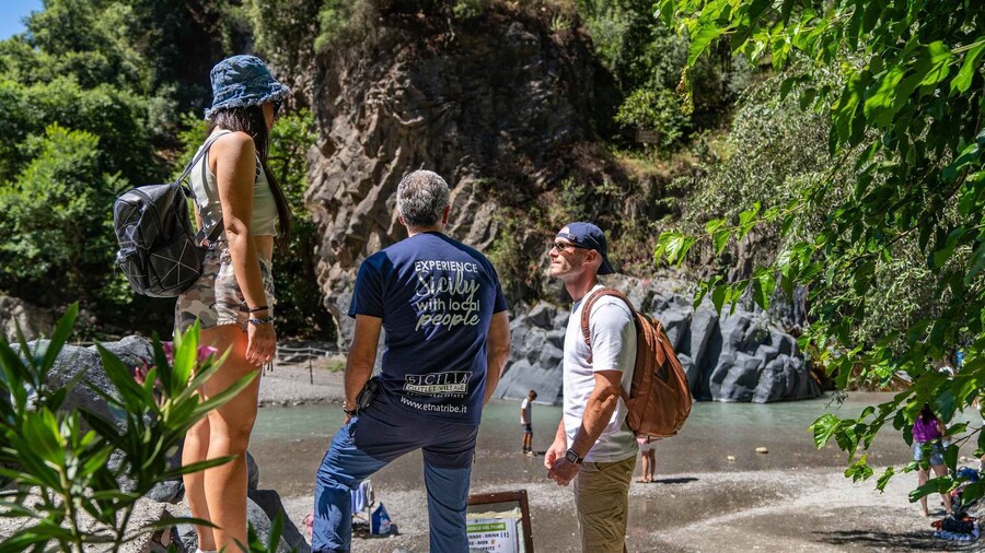 From Catania: Mount Etna and Alcantara River Tour