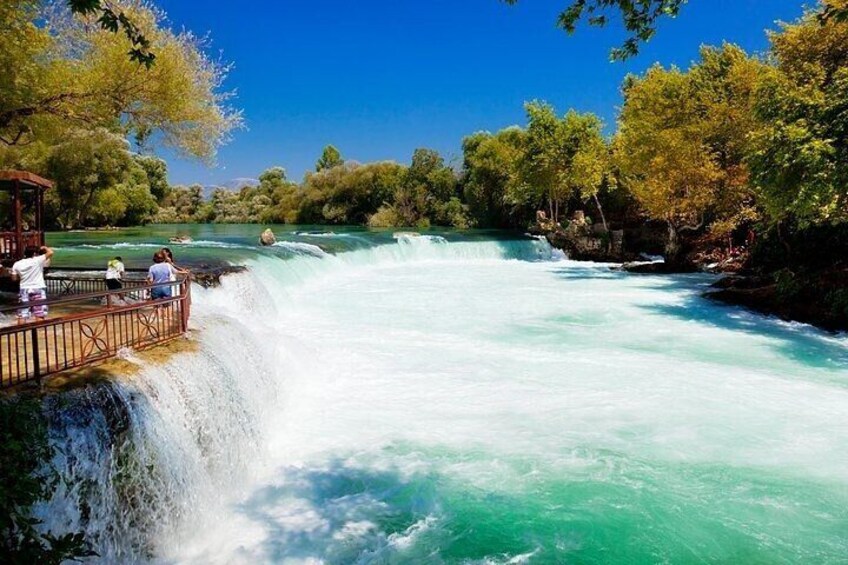 Apollo Temple, Perge Ancient City, and Waterfalls Tour with Lunch