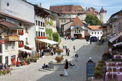 De Genève : Gruyères Visite privée Cheese et Chocolat Factory