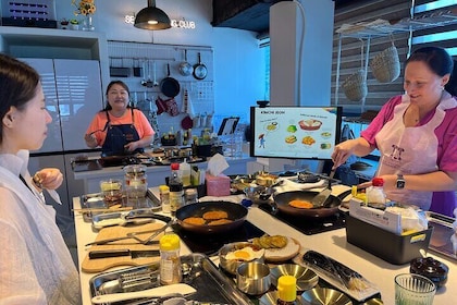 Cocina coreana en el Club de cocina de Seúl