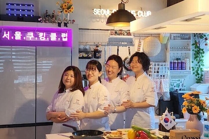 Cocina coreana en el Club de cocina de Seúl