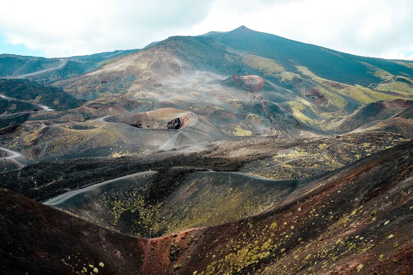 Picture 9 for Activity From Catania: Mount Etna Sunset Tour with Tasting and Cave