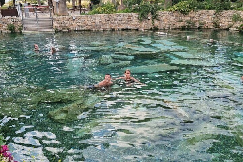 Ancient pool of Pamukkale