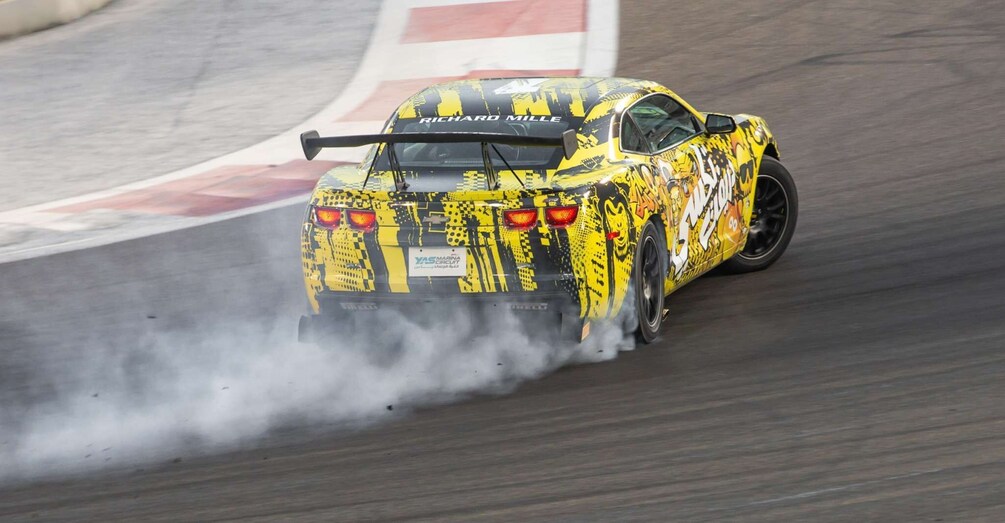 Picture 6 for Activity Abu Dhabi: Chevrolet Yas Drift Taxi Passenger Experience