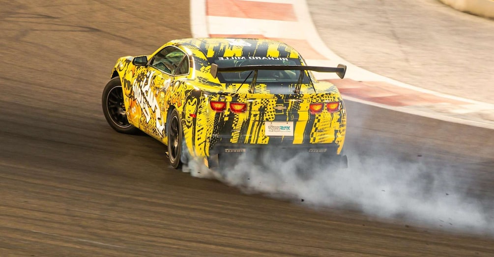 Picture 4 for Activity Abu Dhabi: Chevrolet Yas Drift Taxi Passenger Experience