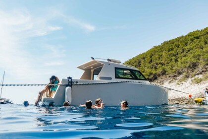 Split : Grotte bleue, Vis et Hvar : excursion d'une journée en hors-bord