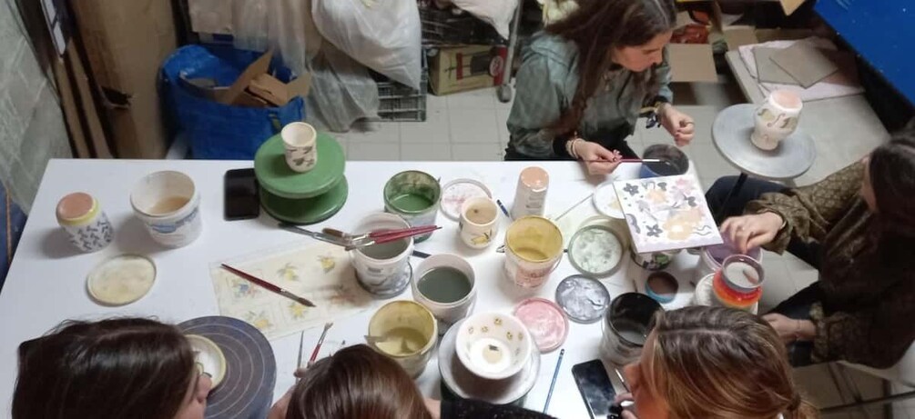 Picture 1 for Activity Amalfi Coast: Majolica decoration class in Vietri sul Mare