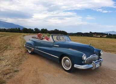 Montserrat Oldtimer-Tour durch Barcelona und Montserrat