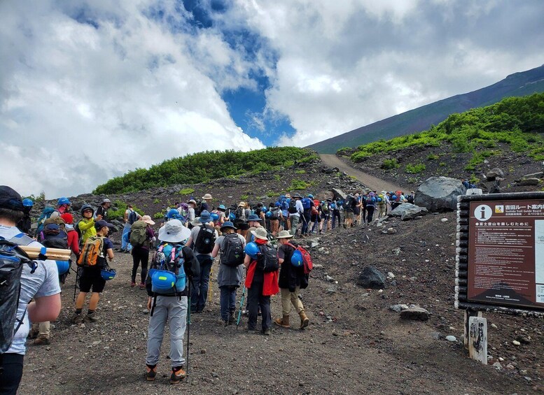 Picture 2 for Activity From Tokyo: Mt. Fuji 2-Day Climbing Adventure Tour