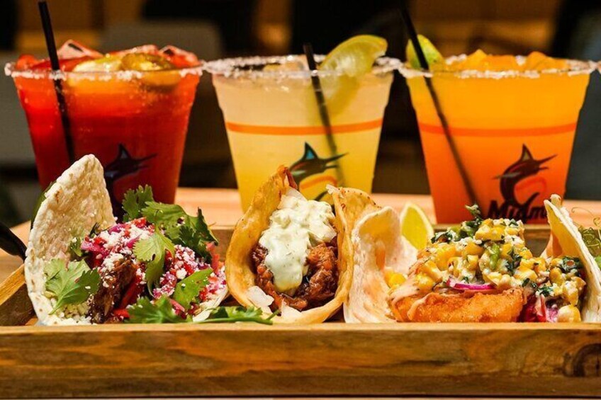Lunch and margaritas included in the price! (non alcoholic and vegetarian options available)
