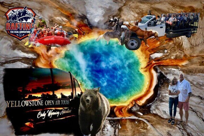 Yellowstone Volcano and Wildlife 4 day/3 nights W/5 Entrance Tour