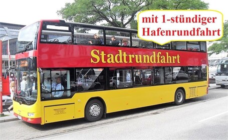 Hop-On/Hop-Off Stadtrundfahrt inkl. 1 Std Hafenrundfahrt