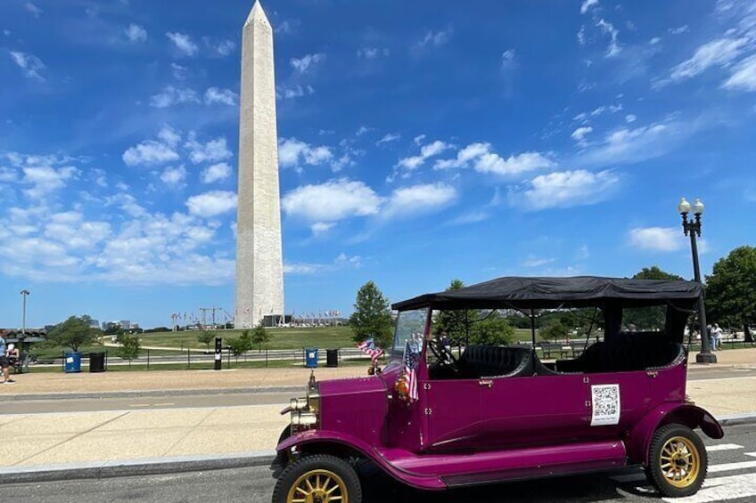 Washington DC Day and Night Tour With Vintage T Model Replica