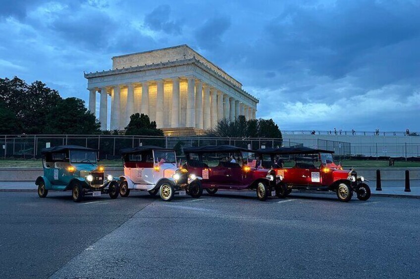 Washington DC Day and Night Tour With Vintage T Model Replica