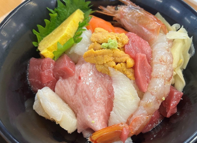 Picture 1 for Activity Shiogama: Food Tour, taste fresh Tuna and Japanese Sweets