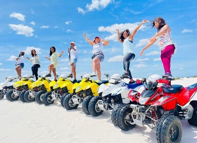 Le Cap : arrêt photo et quad sur les dunes d'Atlantis