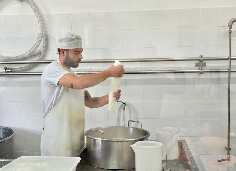 Picture 6 for Activity Brindisi: Mozzarella Live Show & Tasting in a Cheese Factory