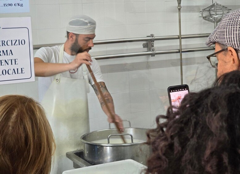 Picture 4 for Activity Brindisi: Mozzarella Live Show & Tasting in a Cheese Factory