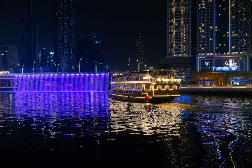 Picture 7 for Activity Dubai: Luxury Canal Dinner Cruise with Optional Transfers