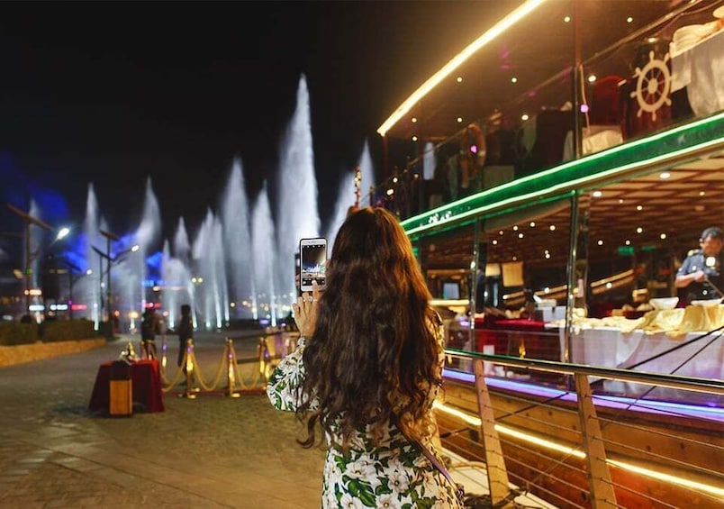 Picture 3 for Activity Dubai: Luxury Canal Dinner Cruise with Optional Transfers