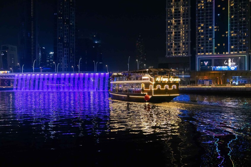 Picture 7 for Activity Dubai: Luxury Canal Dinner Cruise with Optional Transfers