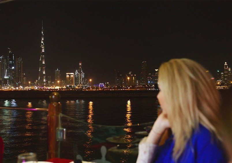 Picture 1 for Activity Dubai: Luxury Canal Dinner Cruise with Optional Transfers