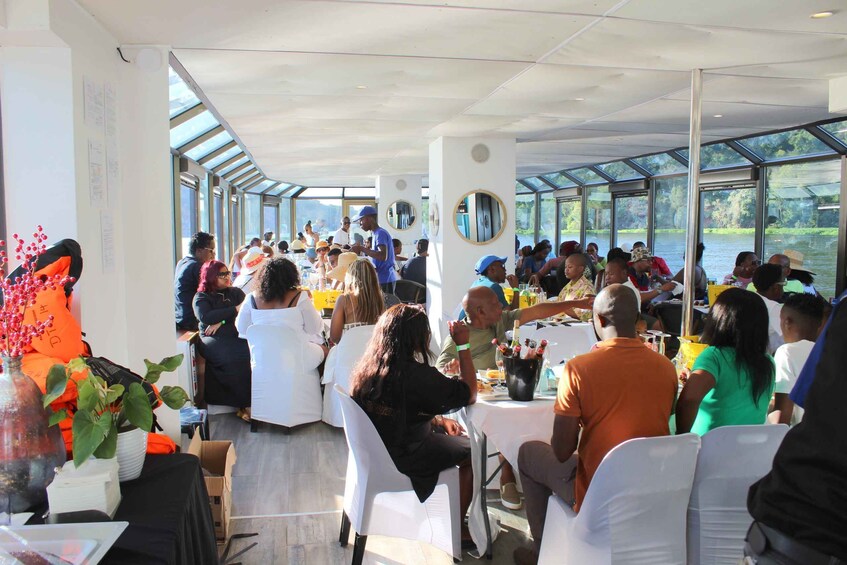 Picture 15 for Activity Hartbeespoort Dam: The Luxury Alba Boat Cruise with Food