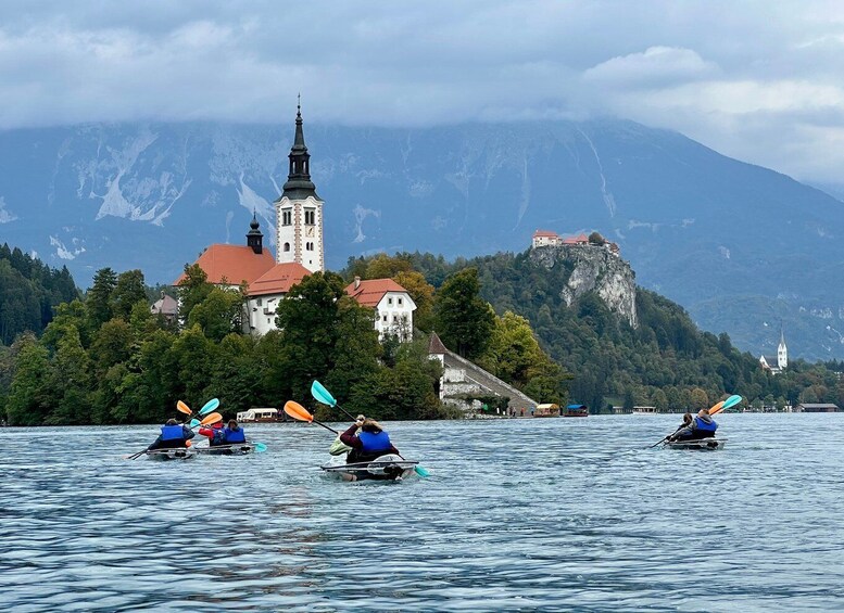 Picture 4 for Activity Bled: Guided Kayaking Tour in a Transparent Kayak