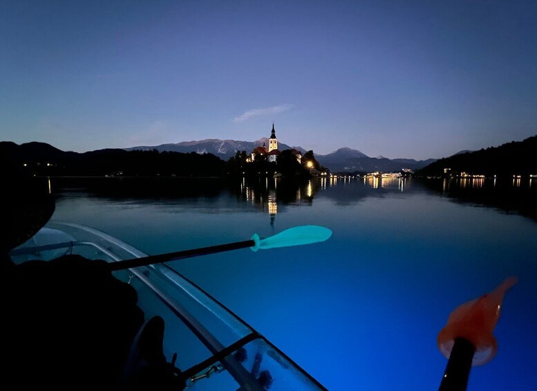 Picture 1 for Activity Bled: Guided Kayaking Tour in a Transparent Kayak