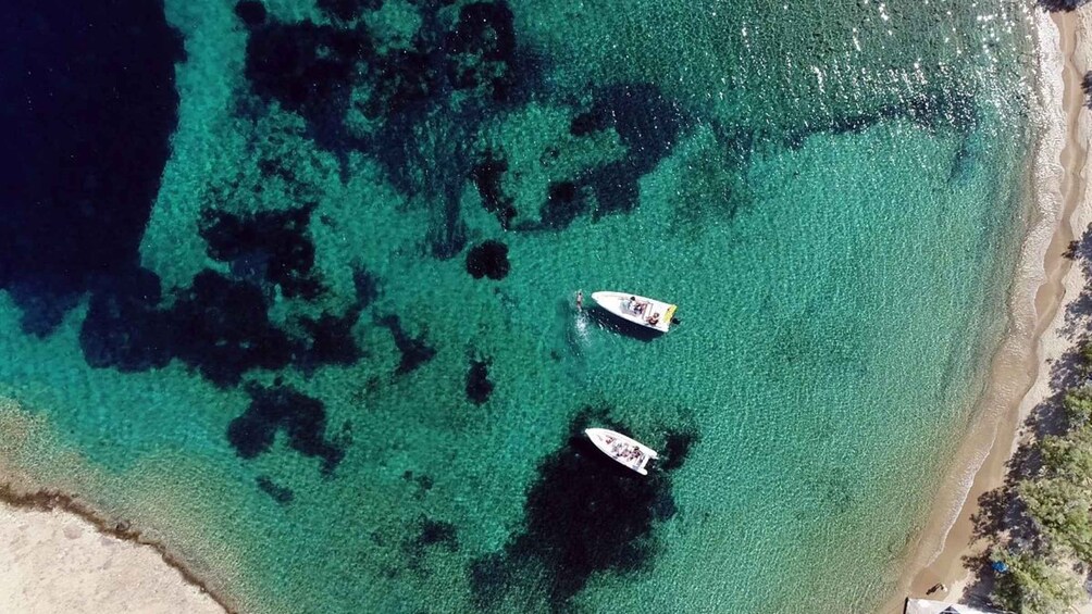 Picture 2 for Activity From Sifnos: Kimolos and Poliegos Tour with Swimming