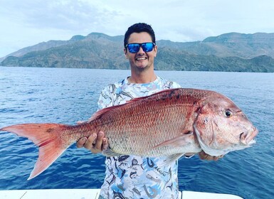 From Puerto Colón: Private Fishing Boat Charter with Lunch