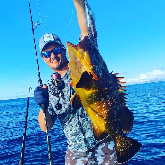 Picture 1 for Activity From Puerto Colón: Private Fishing Boat Charter with Lunch