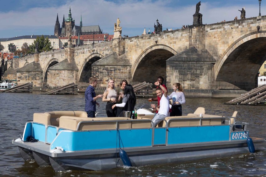 Picture 3 for Activity Prague: Beer Boat Tour