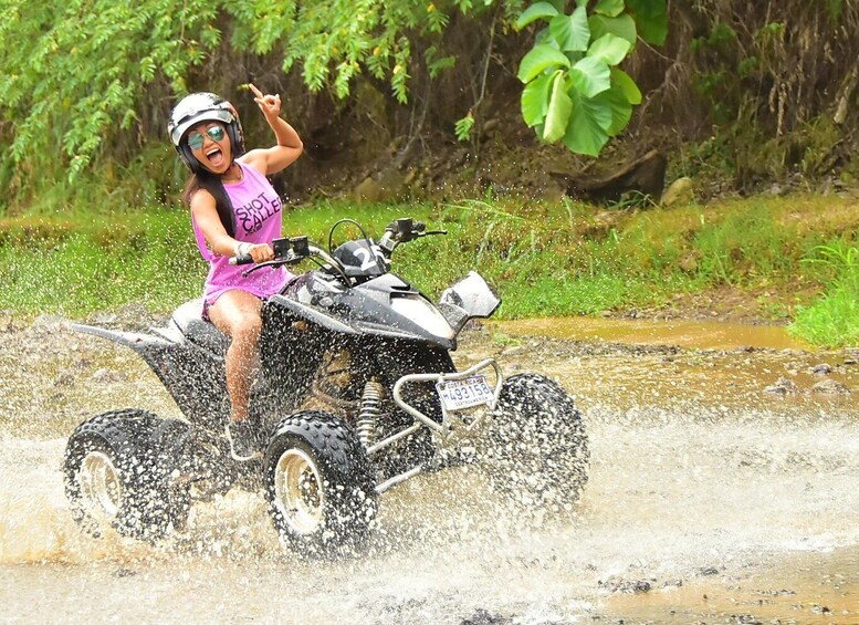 Picture 8 for Activity From San Jose: Zipline, ATV and Waterfalls Combo Tour