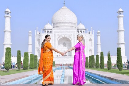 Agra: recorrido privado por el Taj Mahal con el fuerte de Agra y Fatehpur S...