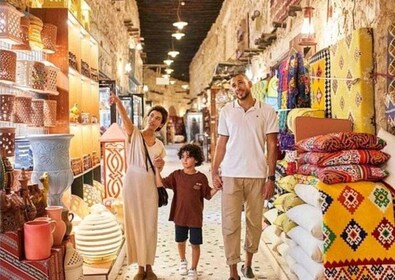 Demi-journée de shopping excursion, arrêt Corniche et panorama de Doha