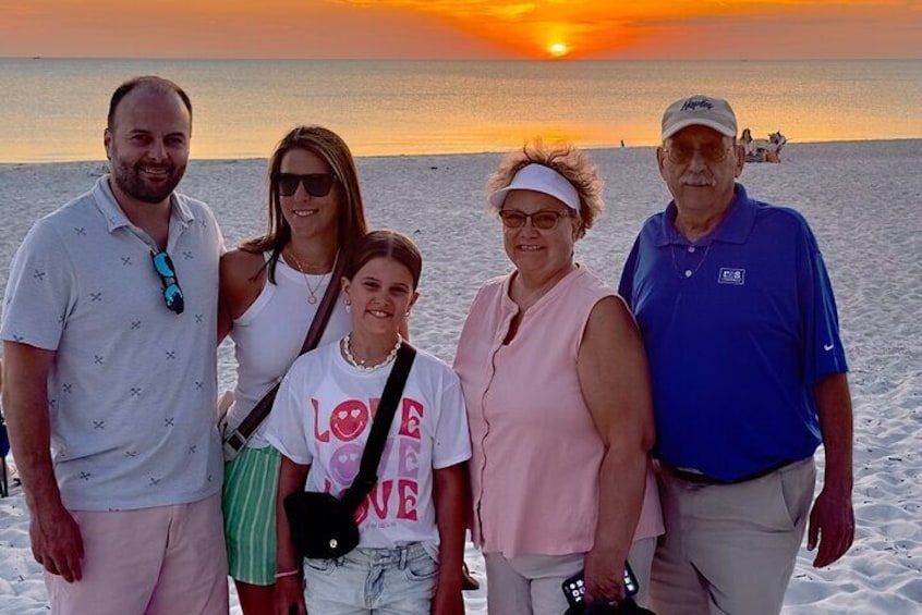 Family Photo at the beach