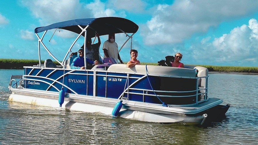 Tybee Island: Pontoon Boat Rental by the Hour