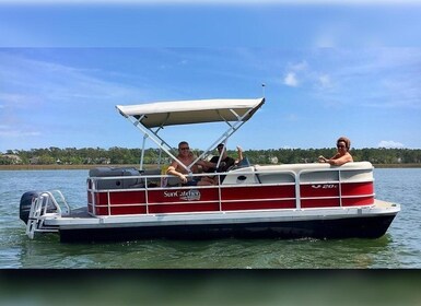 Tybee Island: Pontoon Boat Rental by the Hour