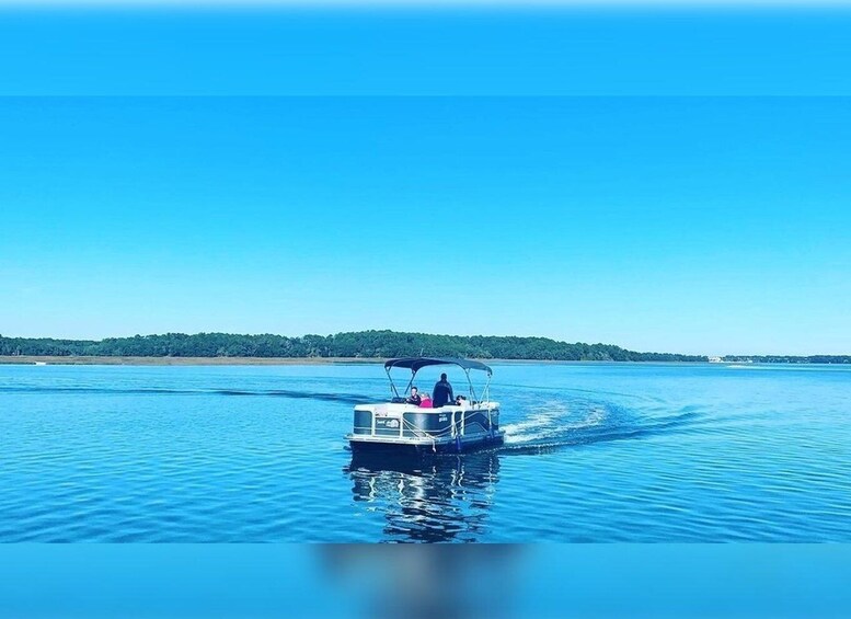 Picture 2 for Activity Tybee Island: Pontoon Boat Rental by the Hour