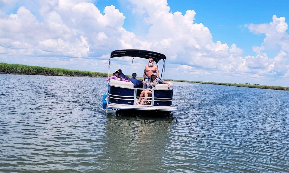 Picture 7 for Activity Tybee Island: Pontoon Boat Rental by the Hour