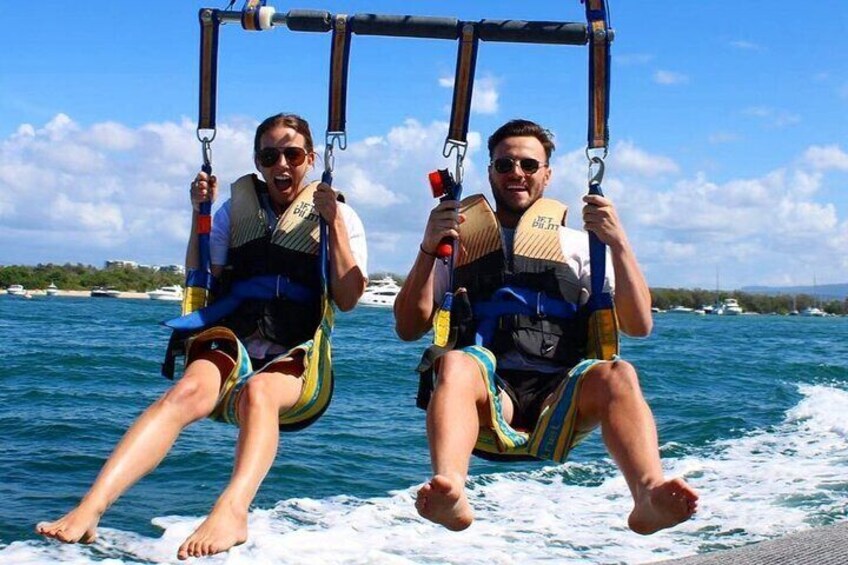 Parasailing on the Gold Coast, Fly solo, Tandem or Triple