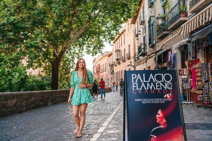 Experience Art at Palacio Flamenco Granada: with 5 Artists